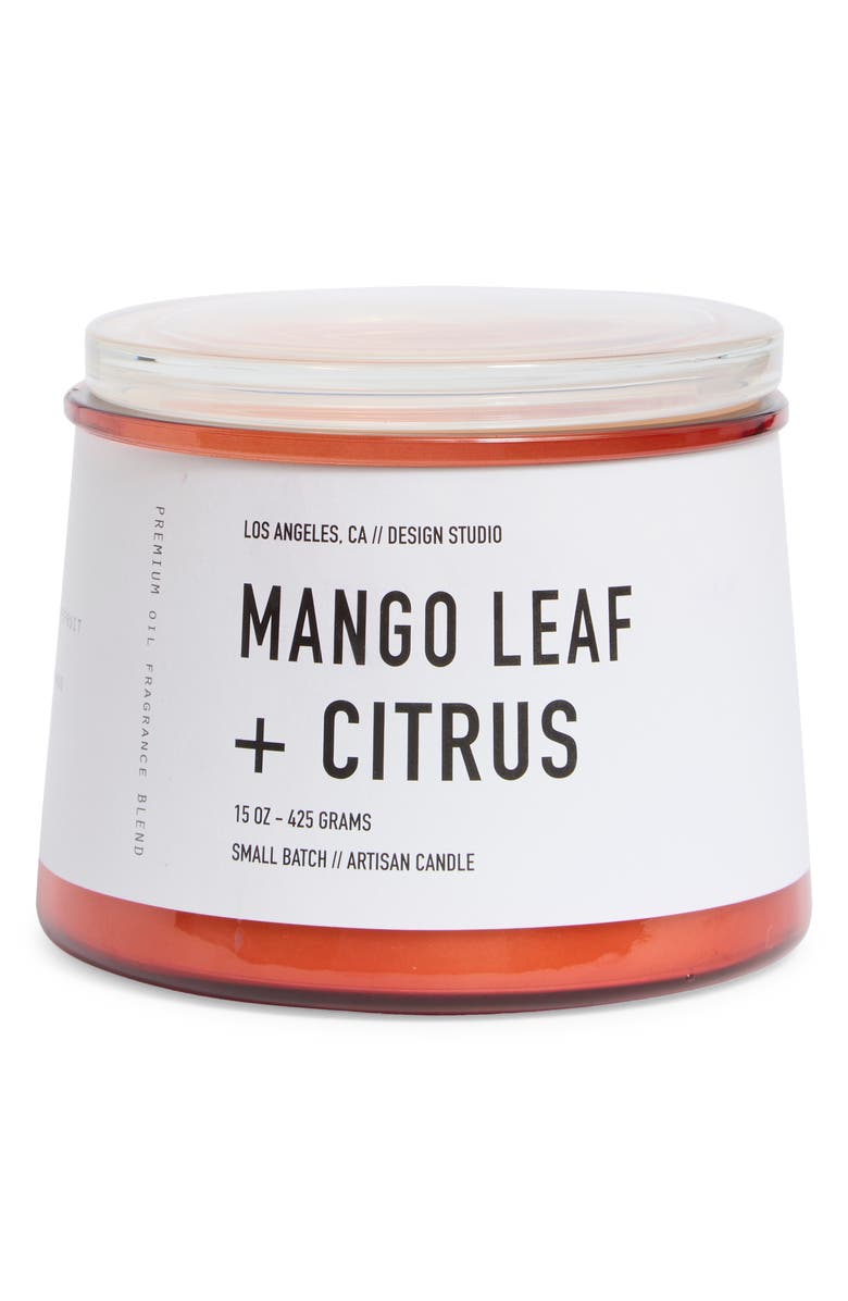 PORTOFINO CANDLES Mango Leaf & Citrus Candle, Main, color, Mango Leaf - Citrus