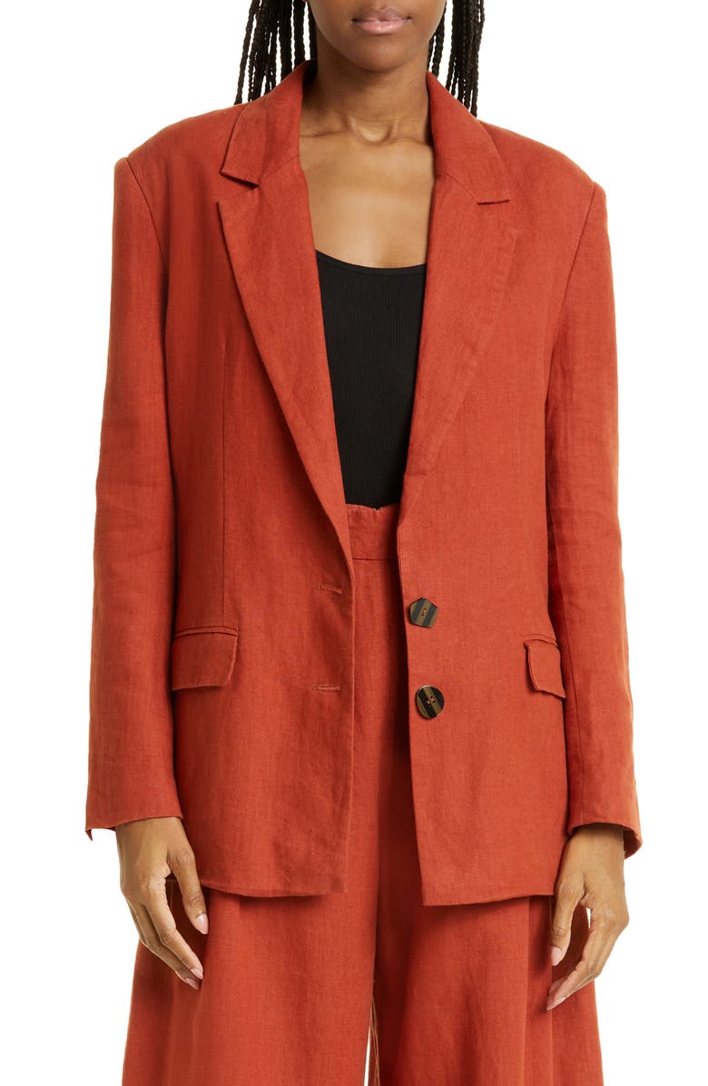 FARM Rio Linen Blazer | Nordstrom