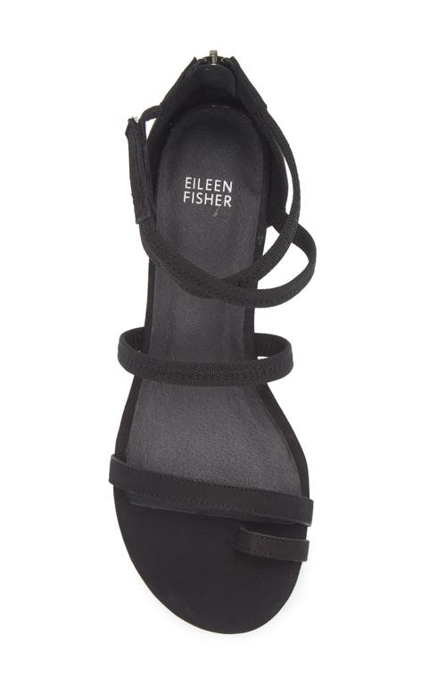 Eileen Fisher Emily Zip Sandal