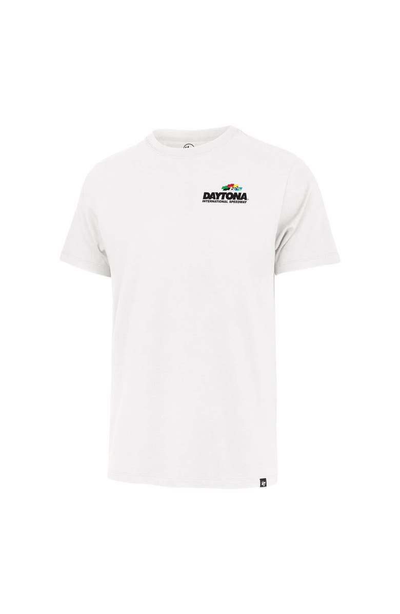'47 Men's '47  White Daytona International Speedway Daytona 500 Franklin T-Shirt, Alternate, color, White