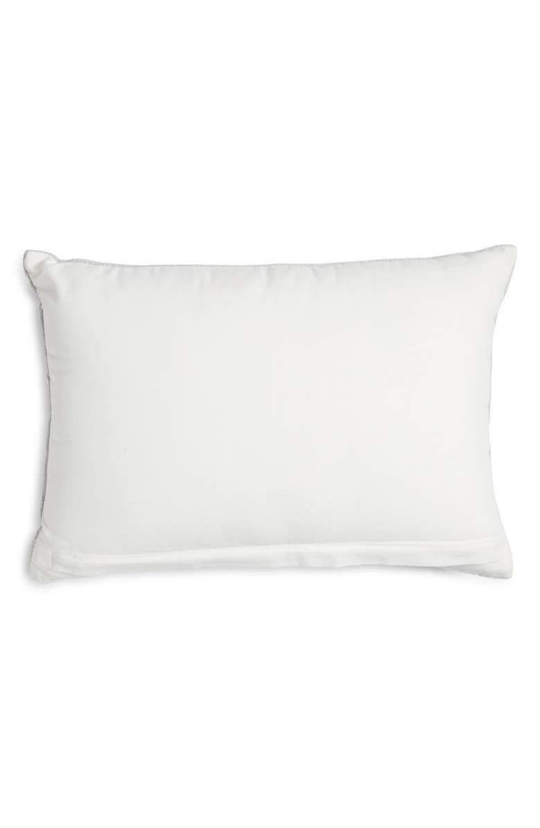 Nordstrom Textured Cotton & Linen Blend Accent Pillow, Alternate, color, Grey Vapor