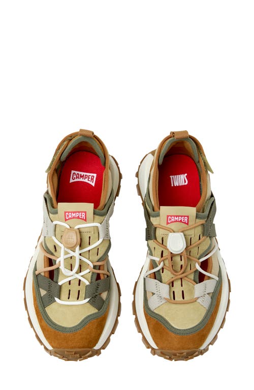 Camper Drift Trail Twins Sneakers In Brown Multi