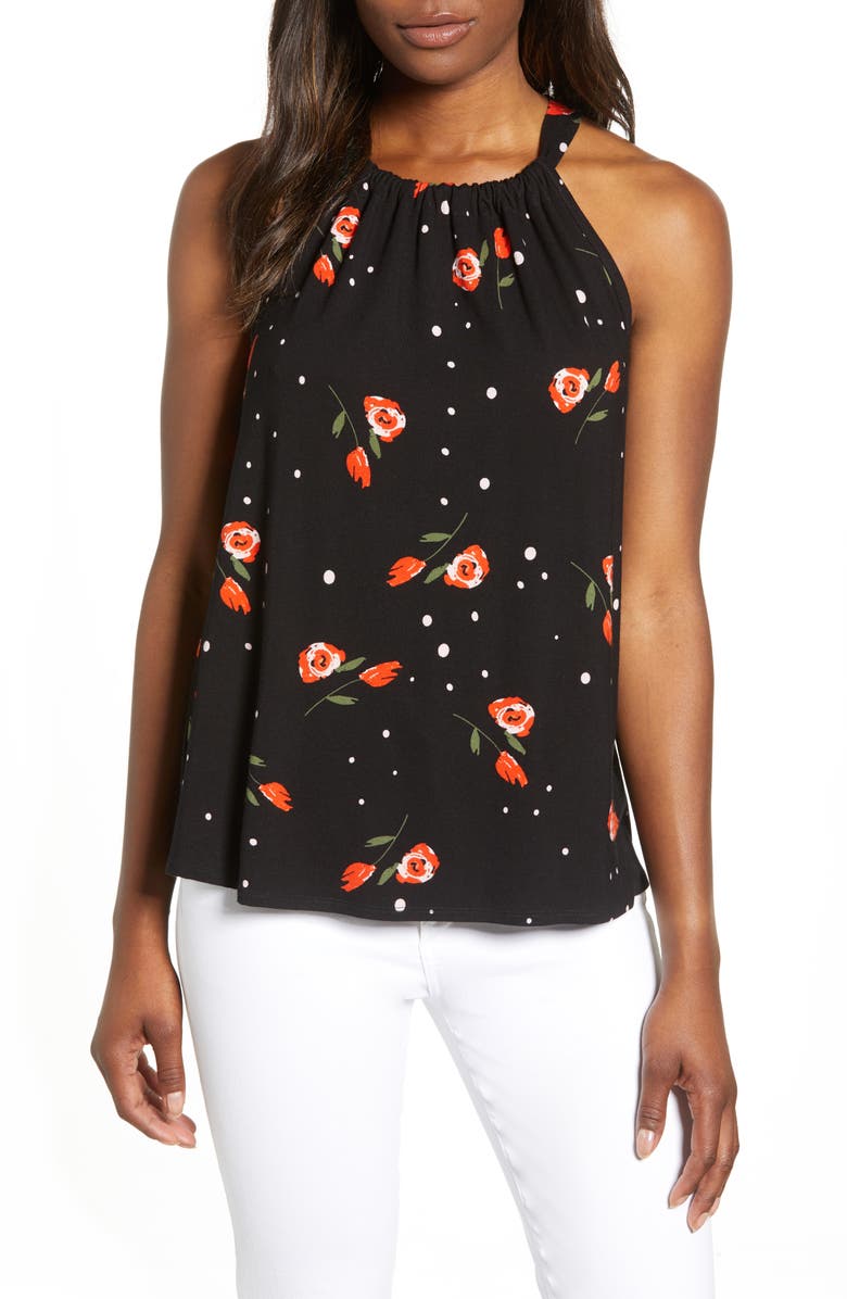 Loveappella Halter Tank Top, Main, color, 