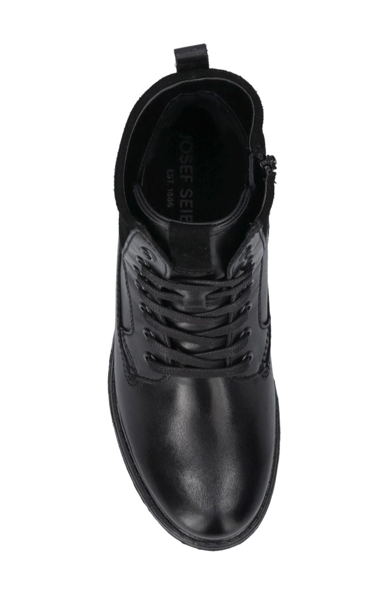 Josef Seibel Selena 53 Waterproof Bootie, Alternate, color, Black