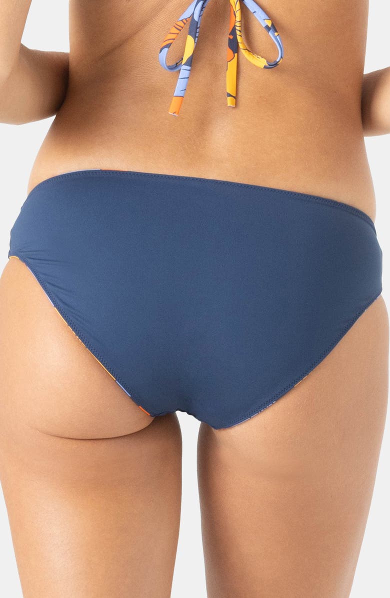 Roxy Hipster Reversible Bikini Bottoms, Alternate, color, Navy Combo