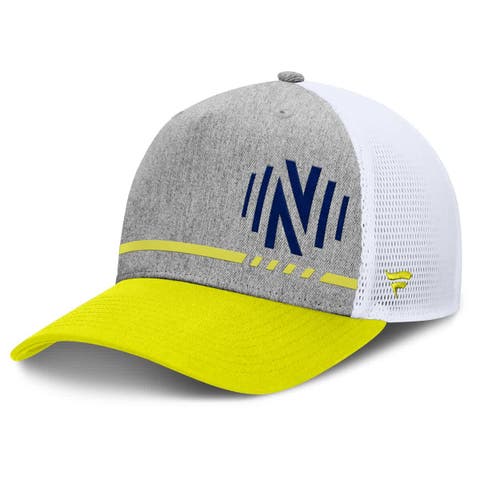 Men's Fanatics Heather Gray Nashville SC Low Block Trucker Adjustable Hat