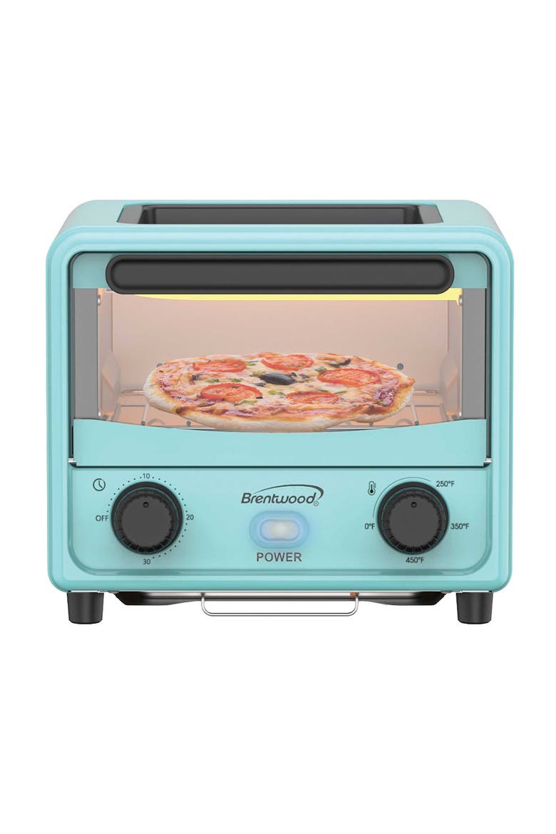 3 Liter Mini Toaster Oven, Main, color, Blue