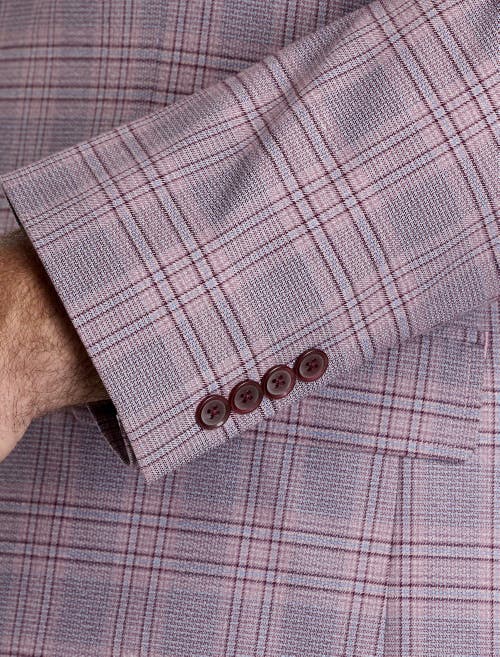 Oak Hill By Dxl Big & Tall  Springtime Windowpane Sport Coat