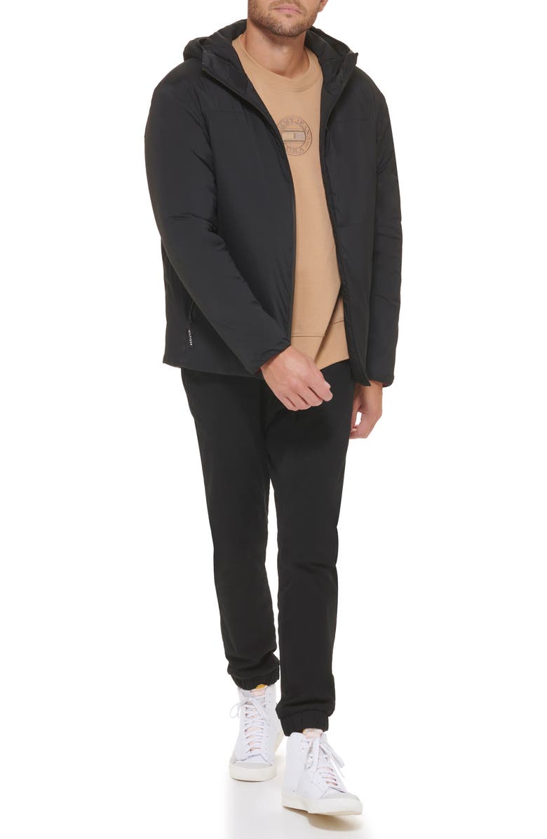 Tommy Hilfiger Water Resistant Hooded Insulated Jacket, Alternate, color,