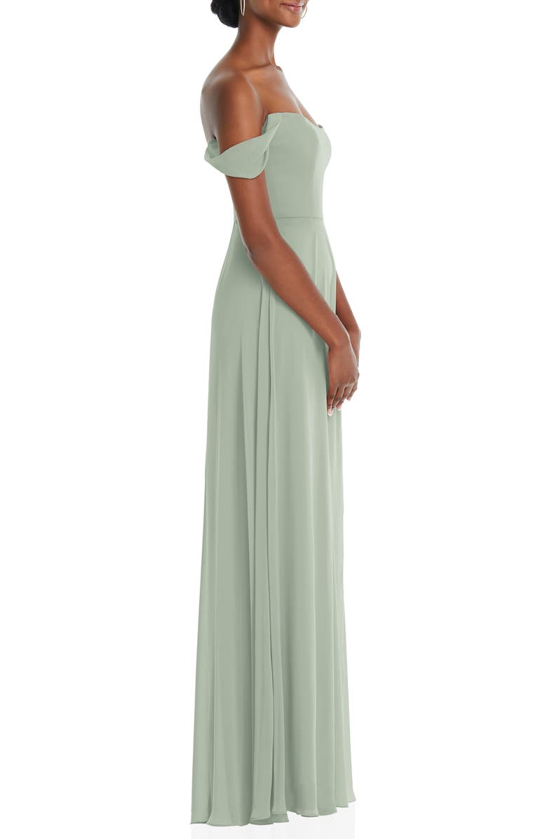 After Six Off the Shoulder Evening Gown, Alternate, color, 