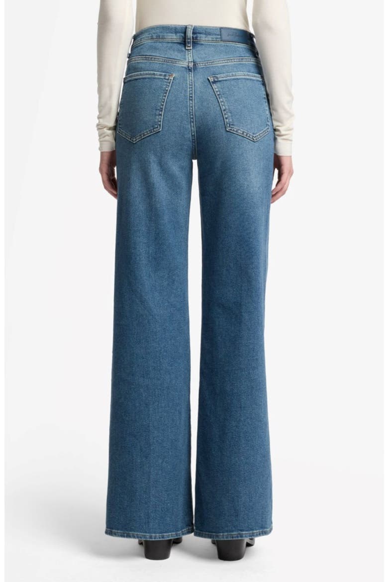 Jo Ultra High Rise Wide Leg Jeans, Alternate, color, SEA LEVEL