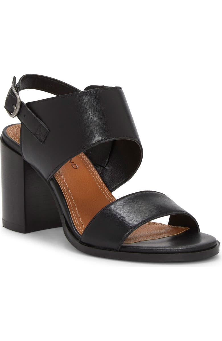 Lucky Brand Dinzin Ankle Cuff Sandal, Main, color, Black