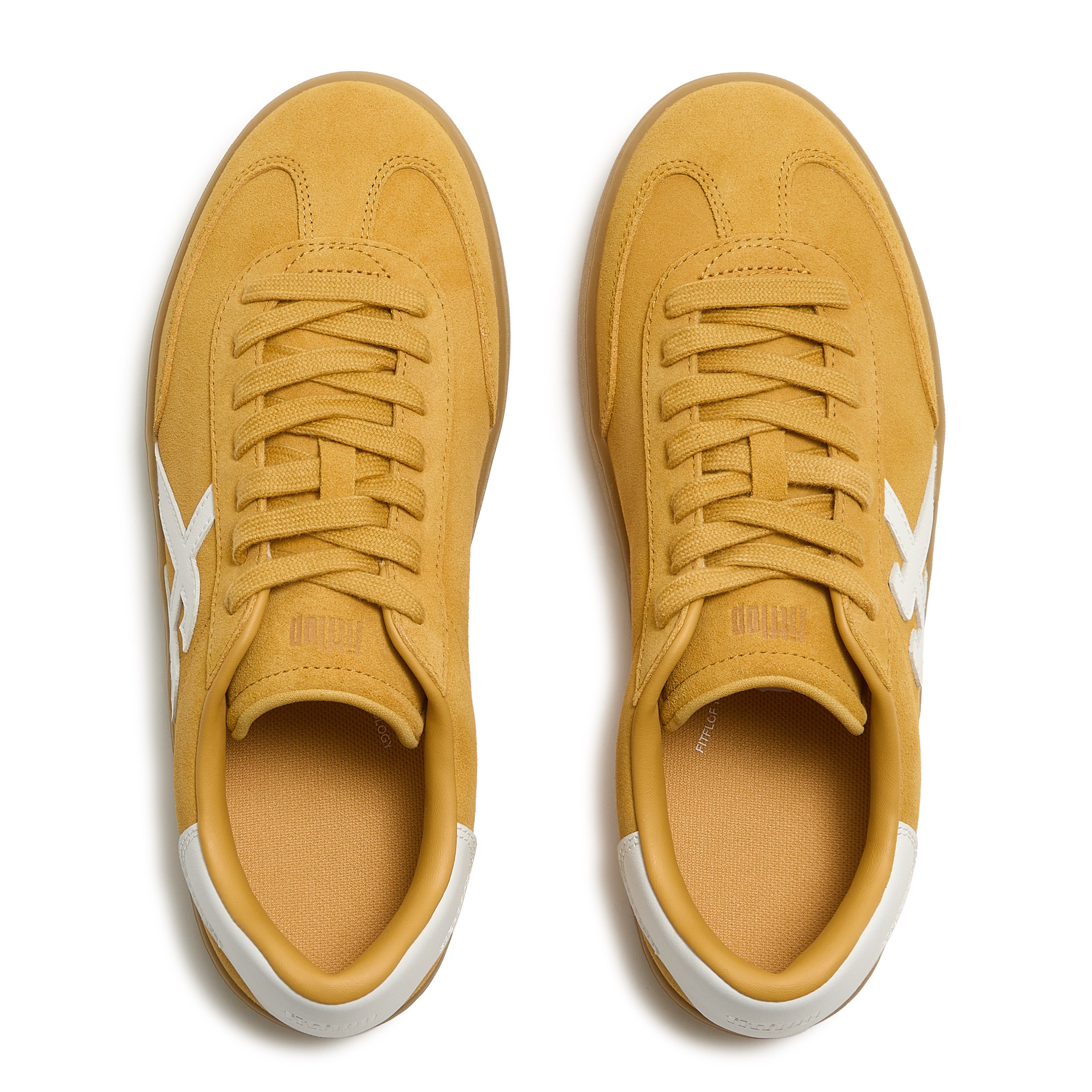 The Dash T-Toe Suede Sneakers, Alternate, color, Turmeric/Urban White