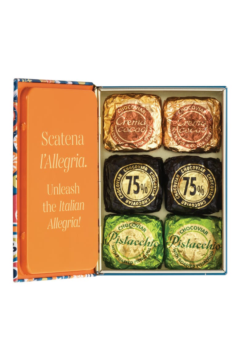 Mini Murrine Book with Assorted Chocolates, Main, color, MULTI