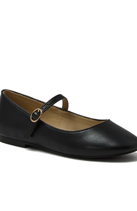 Girls Classic Mary Jane Flats