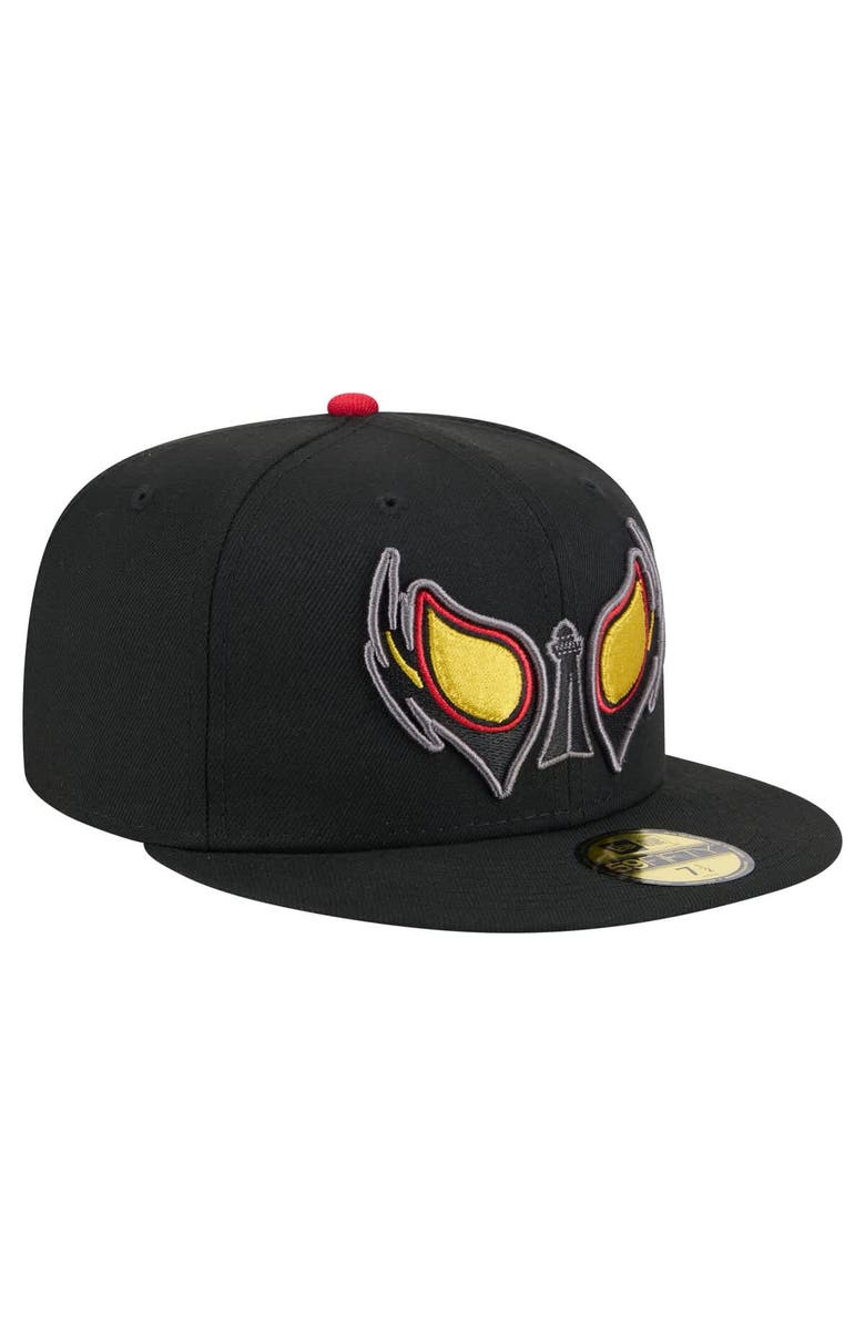 New Era Men's New Era Black Reading Fightin Phils Copa de la Diversión 59FIFTY Fitted Hat, Alternate, color, Black