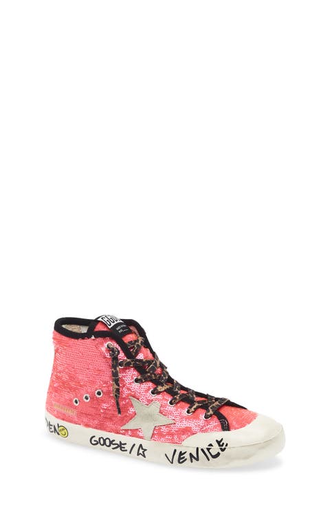 Kids' Francy Penstar Sequin High Top Sneaker (Toddler, Little Kid & Big Kid)