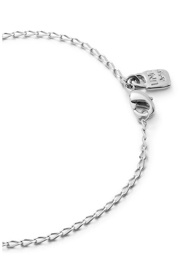 Oval Link Charm Bracelet, Alternate, color, Silver