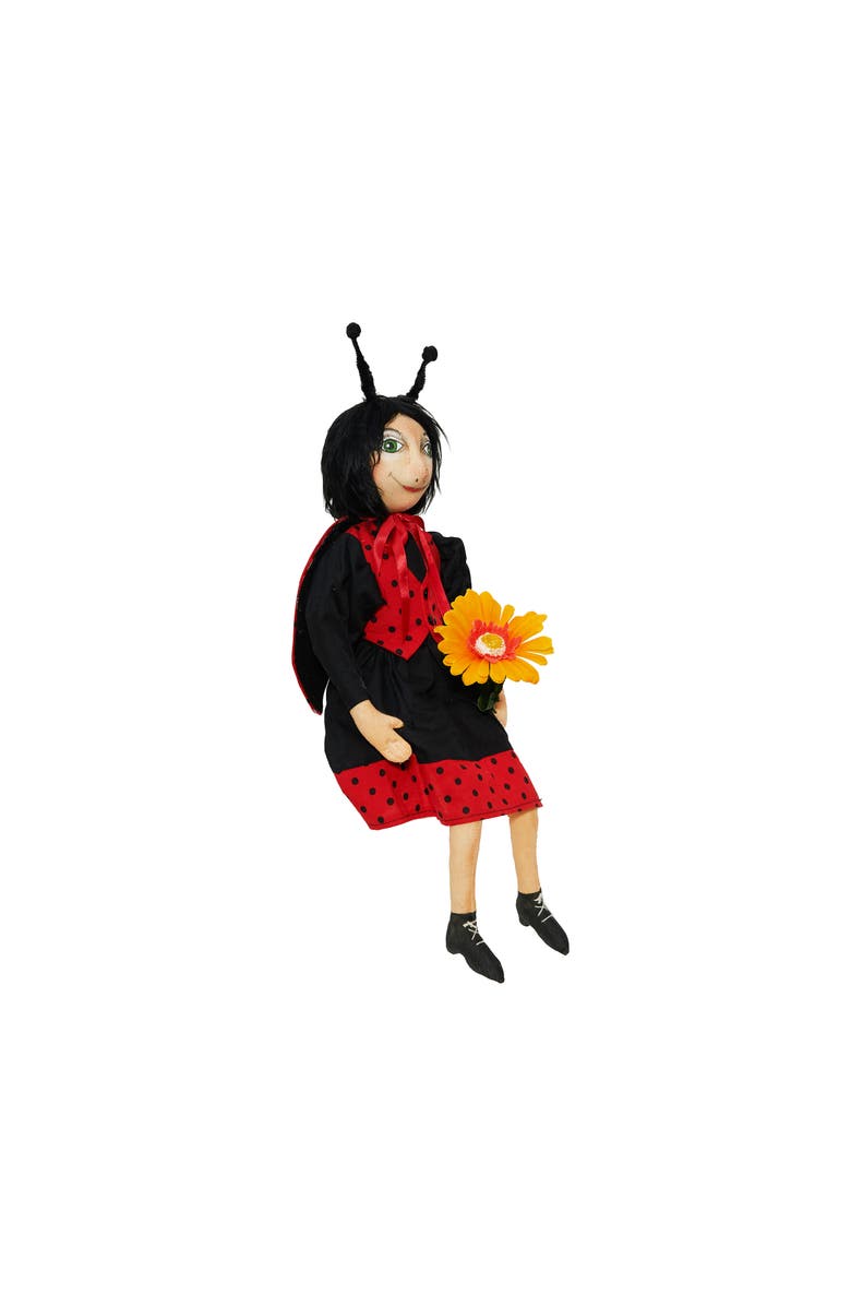 Gallerie II Lucinda Ladybug Figurine, Alternate, color, Black
