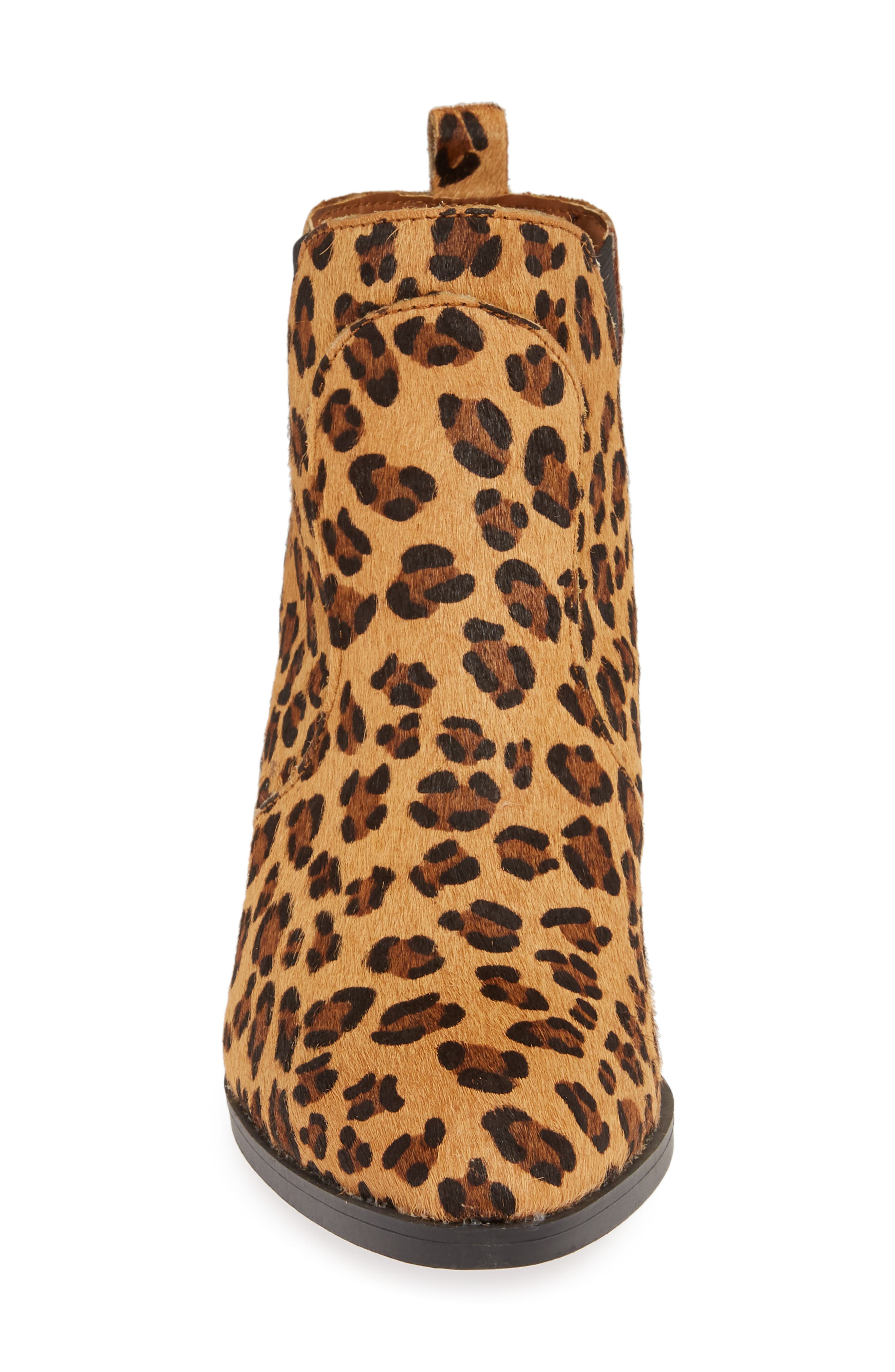 MIA Trinaa Genuine Calf Hair Chelsea Boot, Alternate, color, 