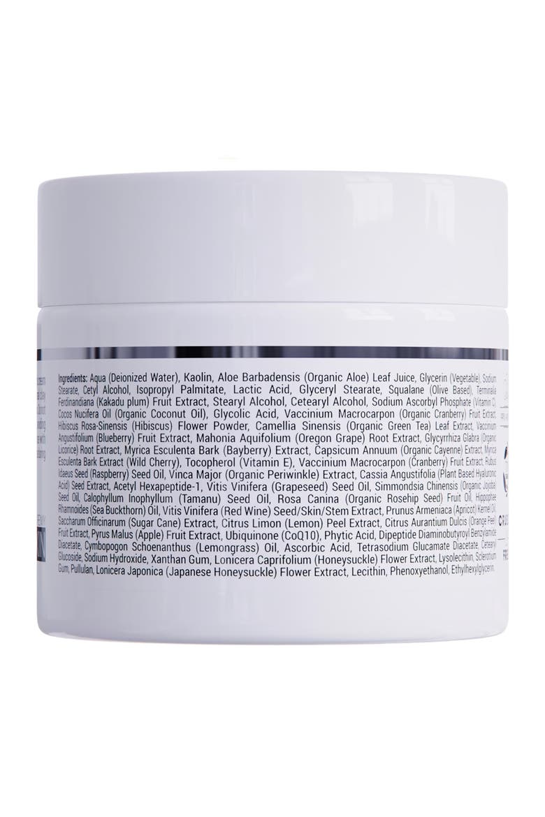 Vitamin C Glow Mask for Brightening - Contains Glycolic and Lactic Acids, Alternate, color, Clear
