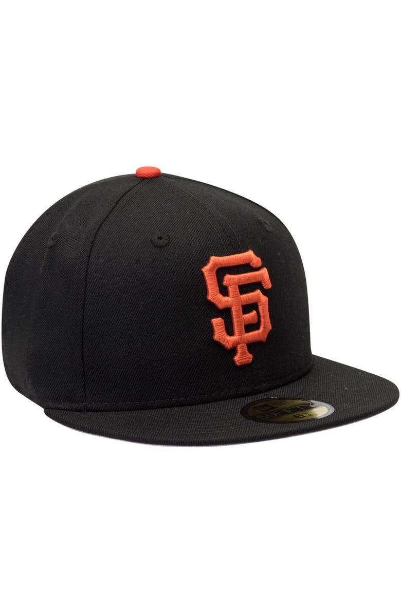 New Era Men's New Era Black San Francisco Giants 2002 World Series Wool 59FIFTY Fitted Hat, Alternate, color, Black