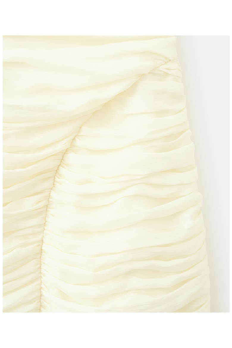 Ruched Sleeveless Minidress, Alternate, color, ECRU