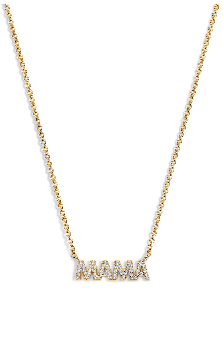 Electric Picks Sunshine Mama Necklace, Main, color, Gold