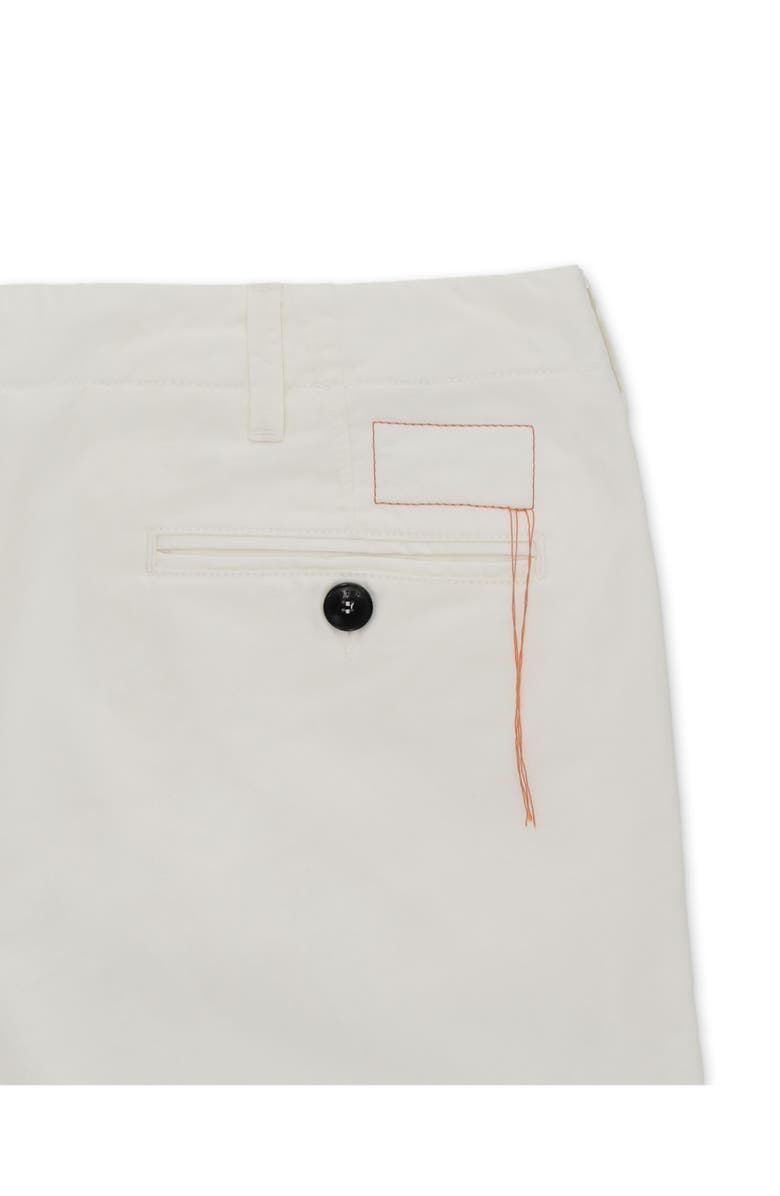 Fortela Wallace Twill Cotton Trousers, Alternate, color, White