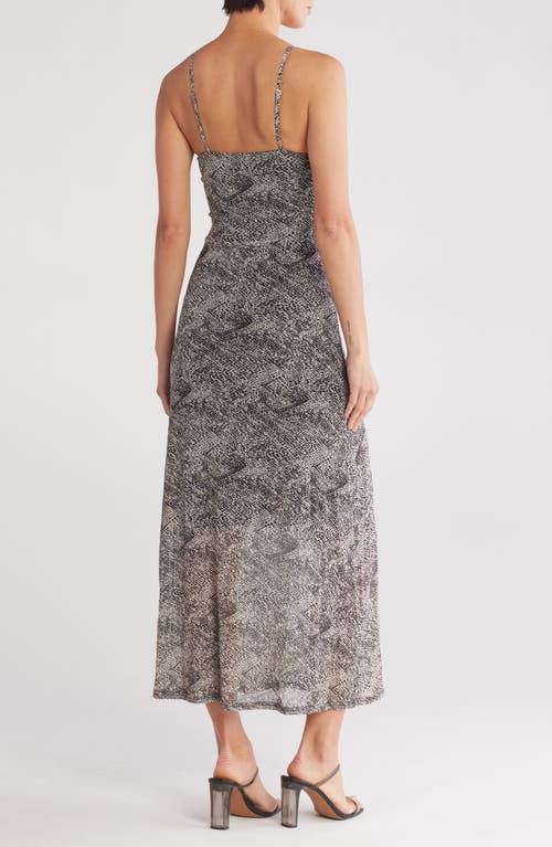 LOVESTITCH LOVESTITCH LACE TRIM MAXI DRESS