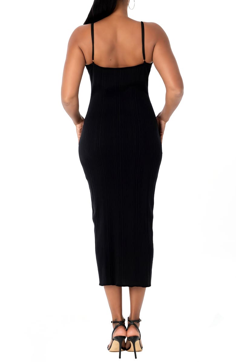 Dai Moda Draya Body-Con Sweater Dress, Alternate, color,
