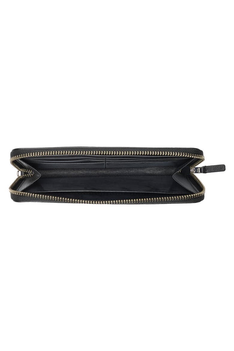 The Continental Wristlet Wallet, Alternate, color, BLACK