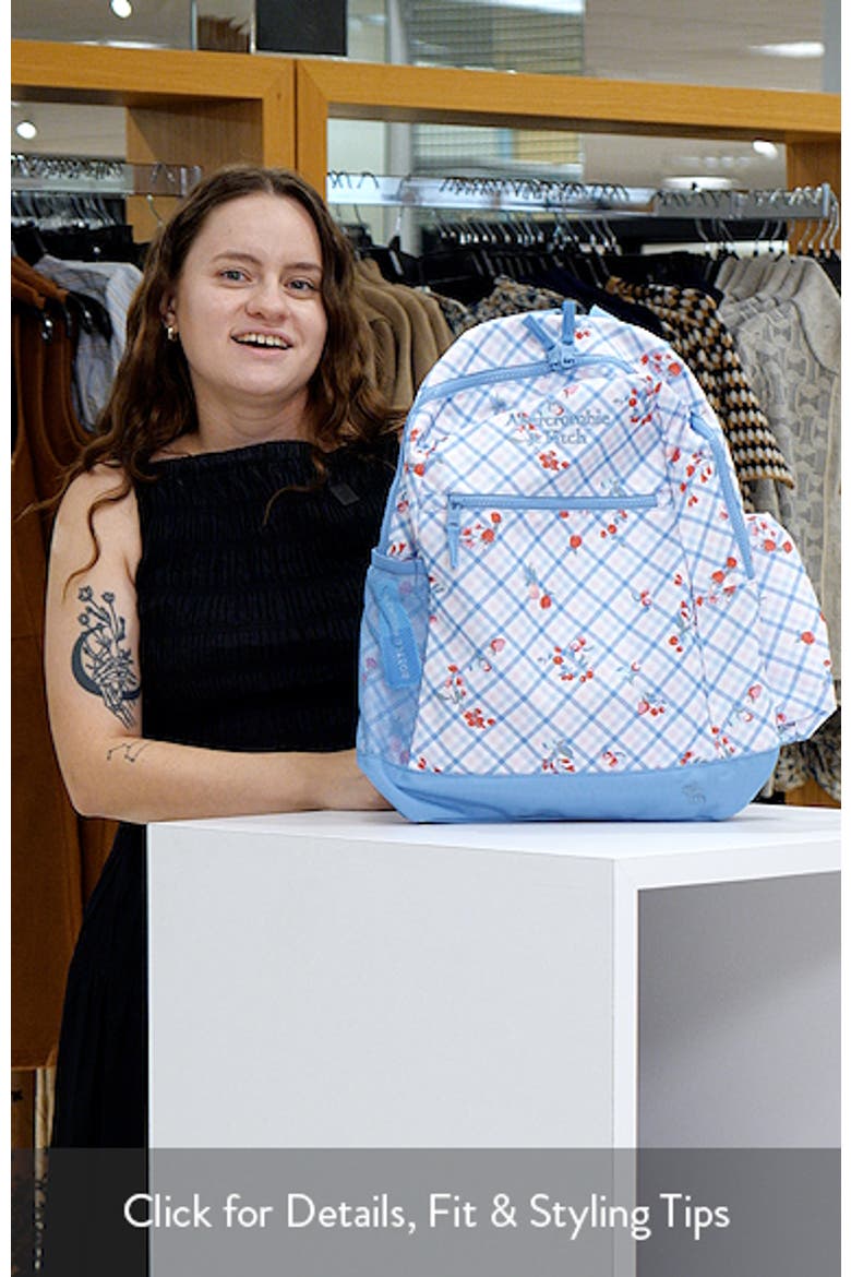 Kids' Floral Backpack & Pencil Bag Set video