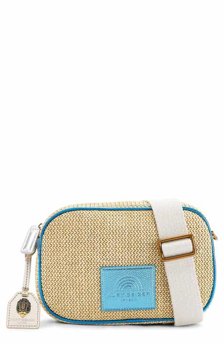 Kurt Geiger London Small Southbank Cotton Canvas Camera Crossbody Bag