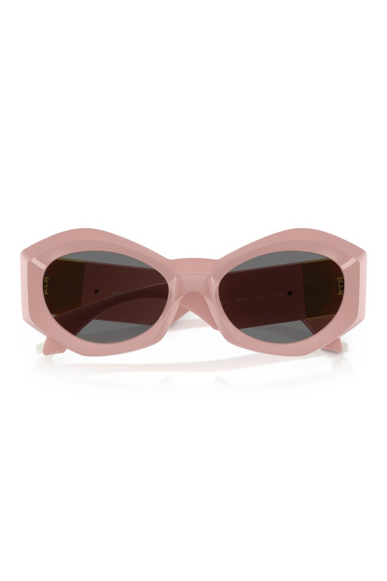 54mm Irregular Sunglasses, Alternate, color, PINK