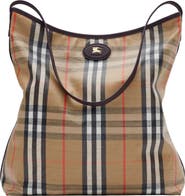 Burberry Highlands Coated Canvas Shoulder Bag | Nordstrom