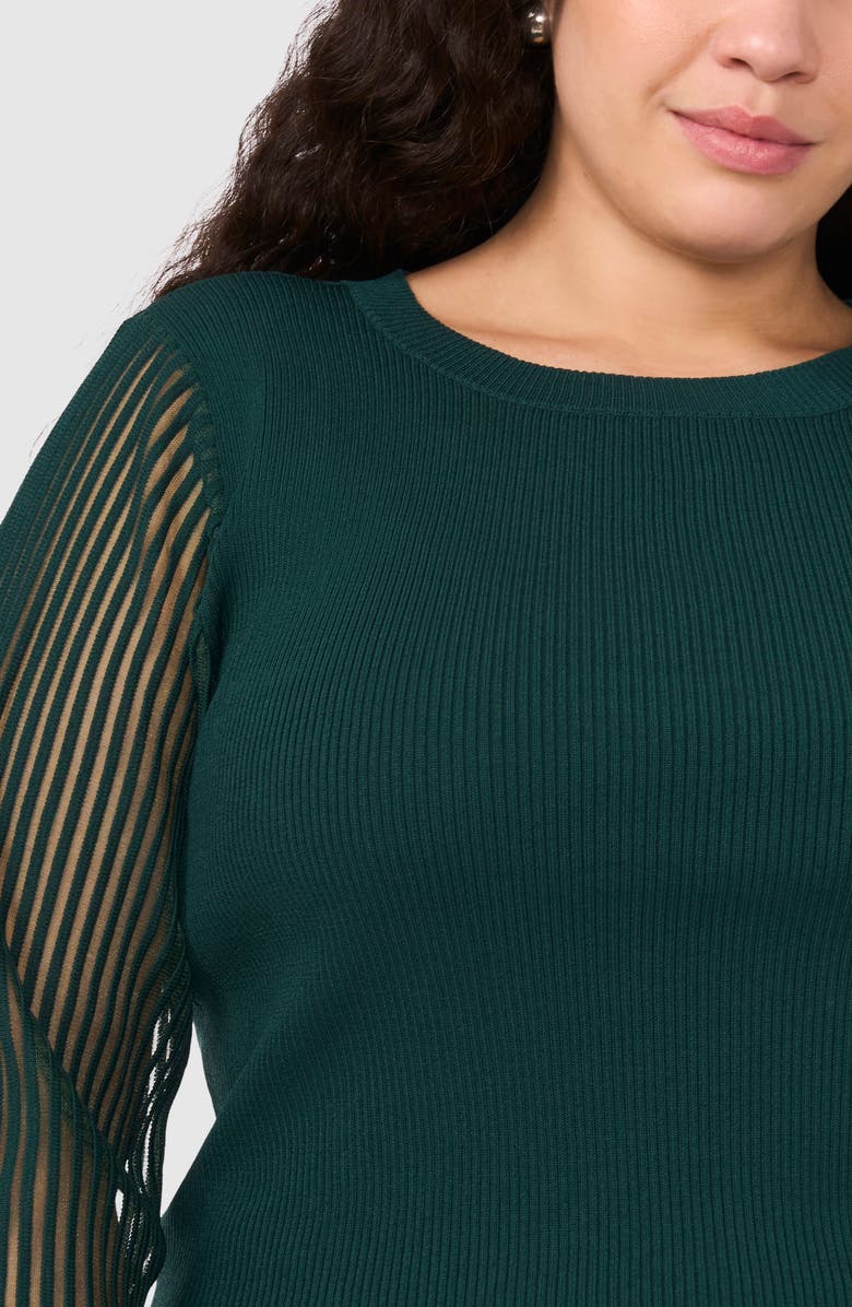 Halogen<sup>®</sup> Mix Media Sweater, Alternate, color,