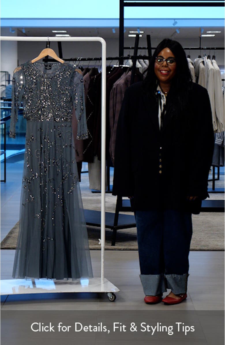 Beaded Sleeveless Minidress, sales video thumbnail