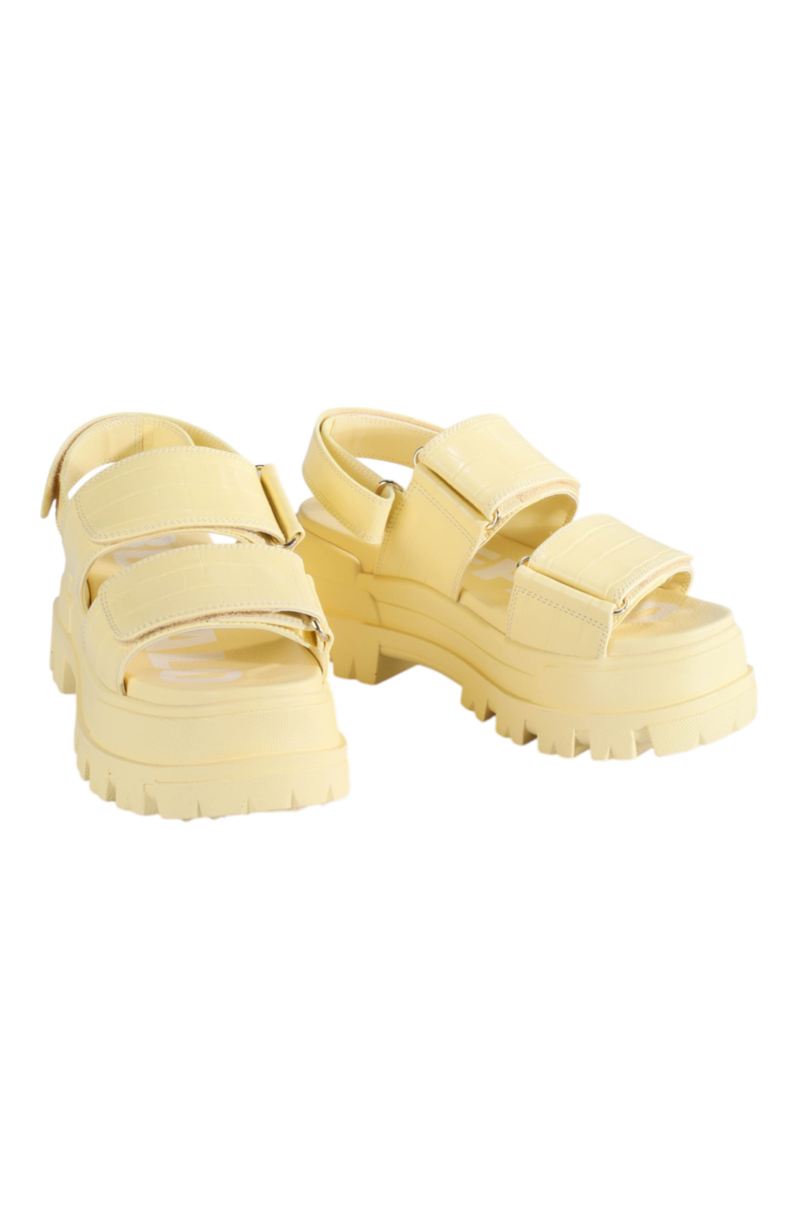 Aspha Snd Platform Sandal, Alternate, color, Croco Vanilla