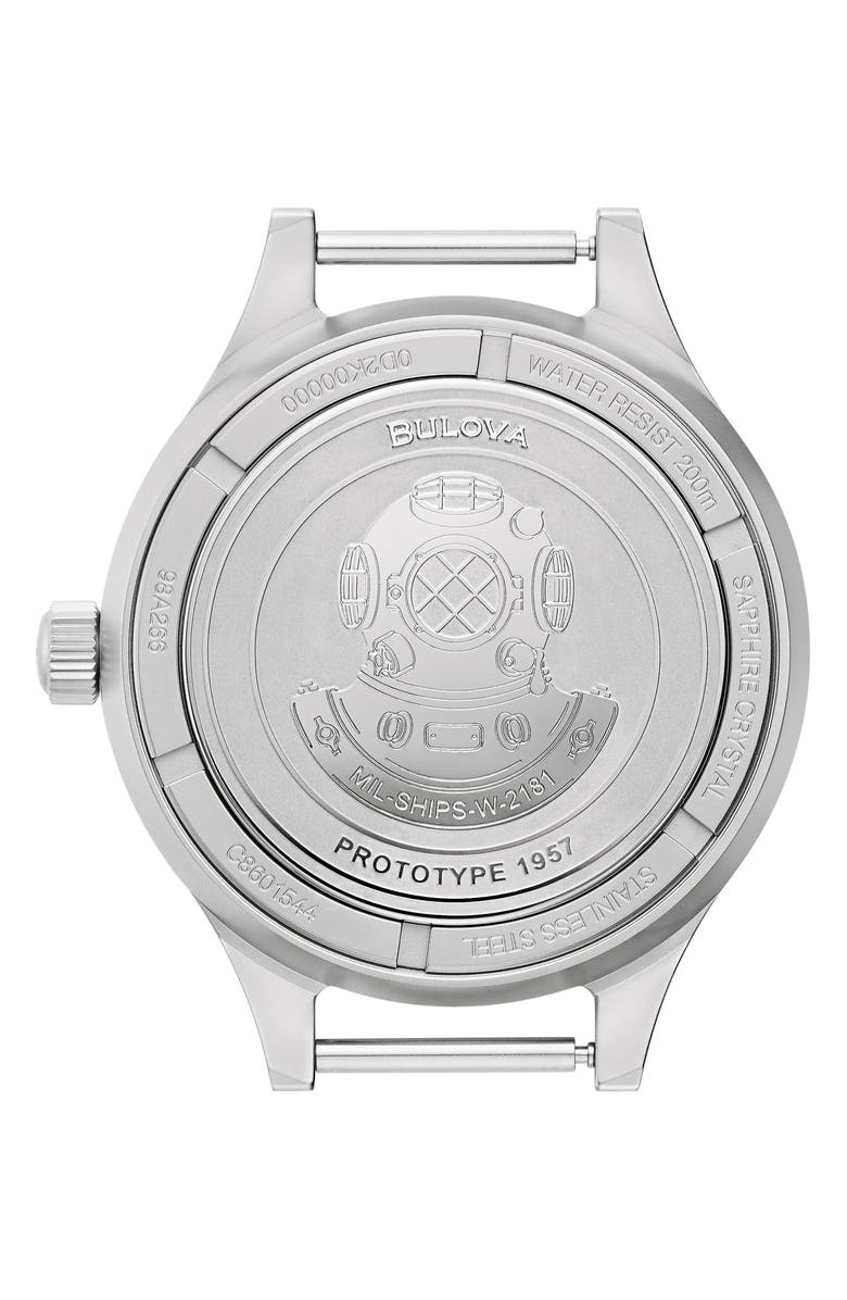 BULOVA Archive Series MIL-SHIPS Bronze NATO Strap Watch, 41mm, Alternate, color, 