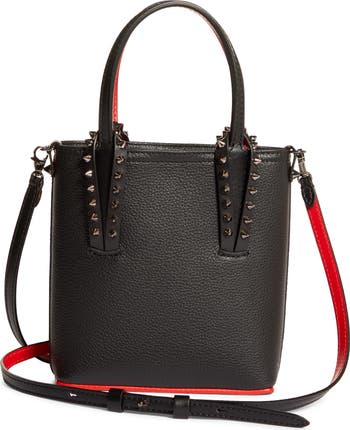 【売れ筋】CHRISTIAN LOUBOUTIN Cabata ミニ レザートート Christian Louboutin Mini Cabata Leather Tote | Nordstrom