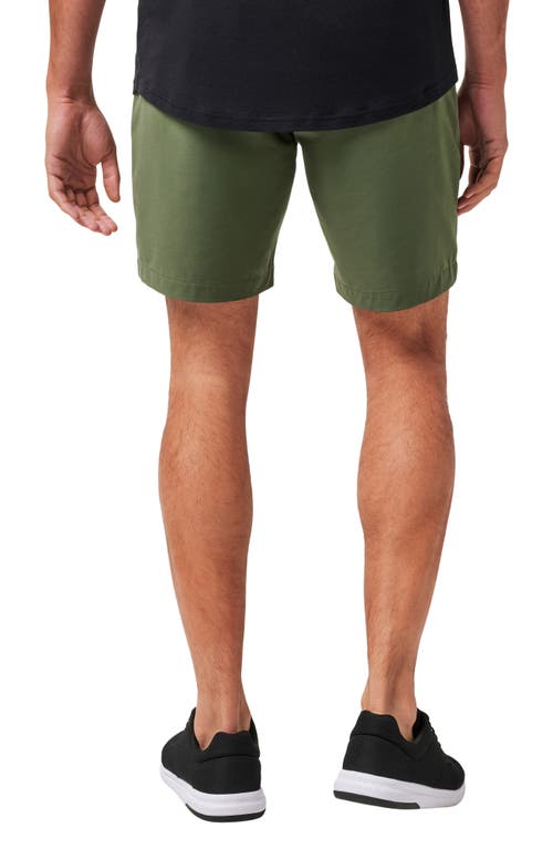 Travismathew Open To Close Tech Chino Shorts In Thyme