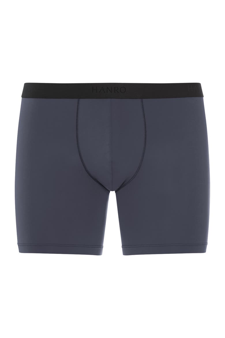 Micro Touch Long Boxer Brief, Main, color, Stormy Gray