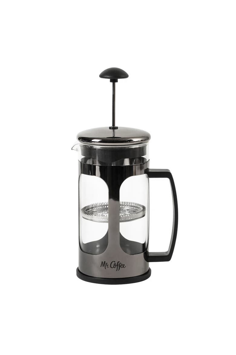 30 Oz Daily Brew French Press Coffee Maker in Gunmetal, Alternate, color, Grey