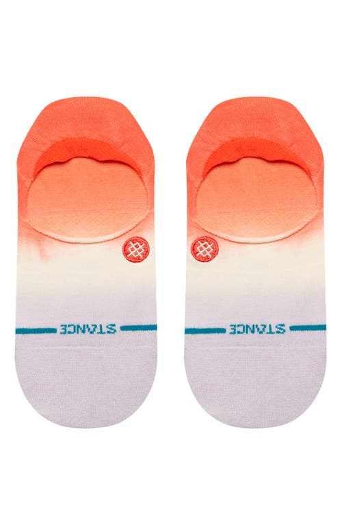 Stance Double Dip No Show Socks In Coral