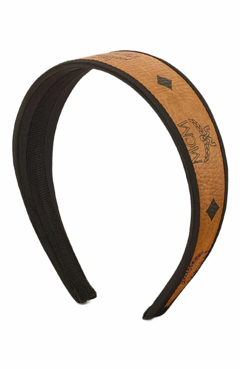 MCM Headband in Visetos, Main, color,