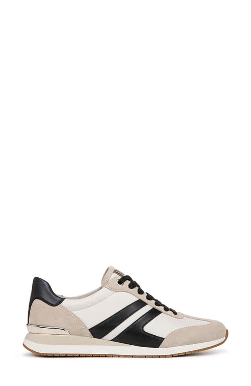 Naturalizer Women's Lorena Closed Round Toe Lace Up Sneakers In Off White/deep Porcelain