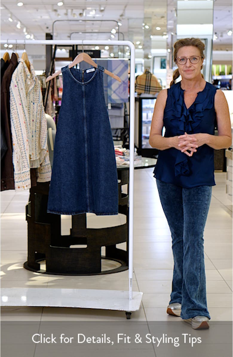 Harriet Denim Minidress, sales video thumbnail