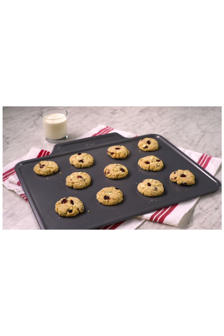 Pro Release Nonstick Cookie Sheet, Alternate, color, GREY
