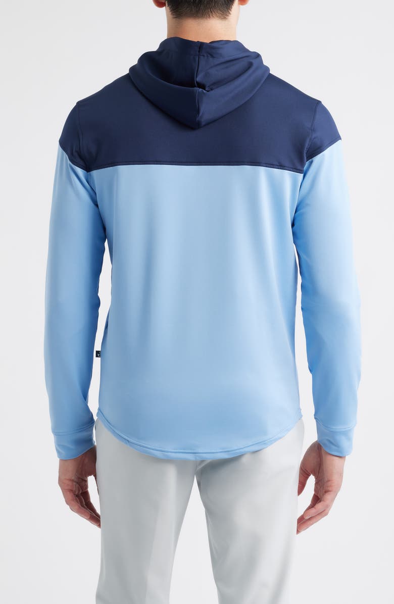 Swannies Yorobe Colorblock Golf Hoodie, Alternate, color, Periwinkle